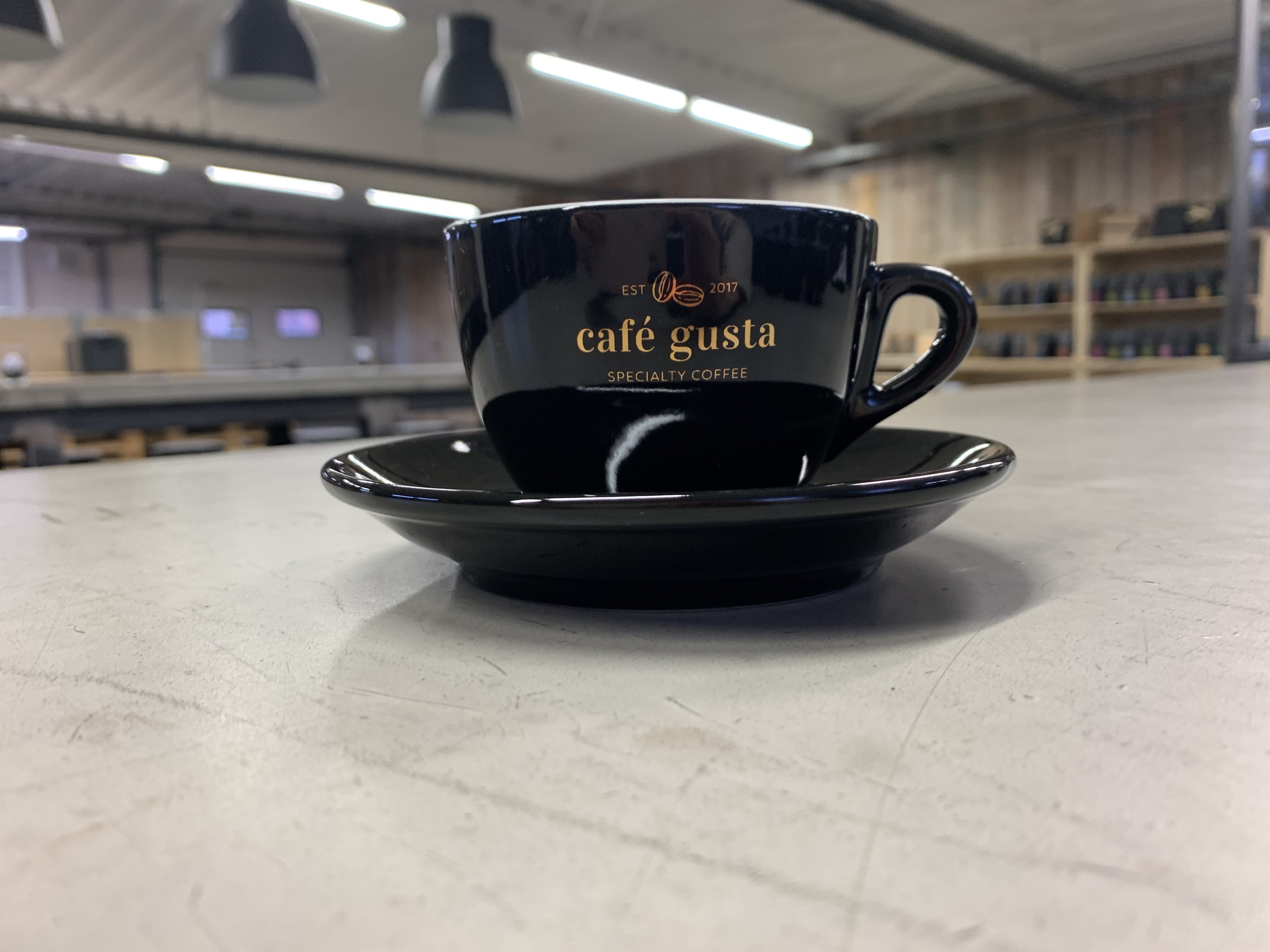 Effectiviteit Staren Stressvol set van 6 koffietassen met onderbord 75 ml - Café Gusta